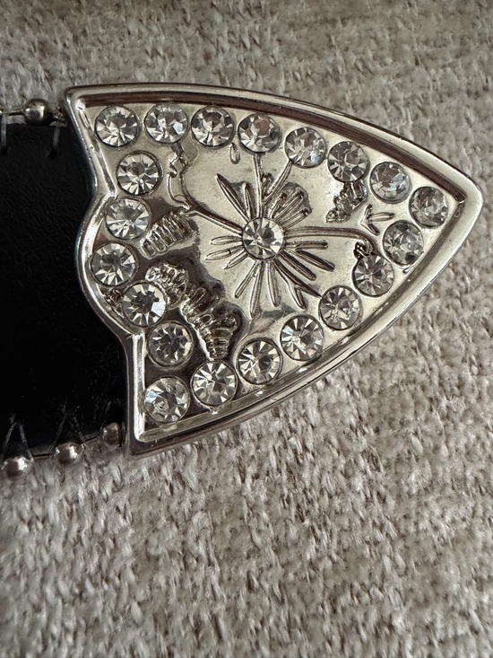 Authentic Blazin Roxx by Nocona Belt Co. - Western rhinestone belt black main image 15